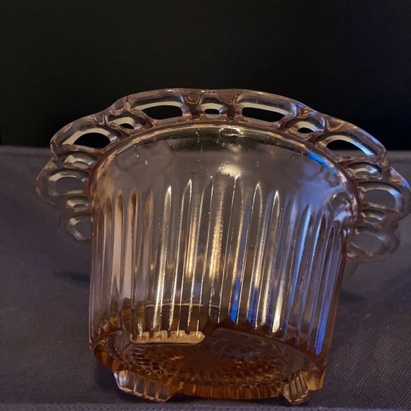 Vintage Old Colony Pink Depression glass Bowl - Picture 6 of 6